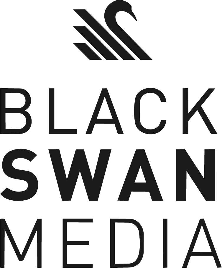Black Swan Media Logo Black